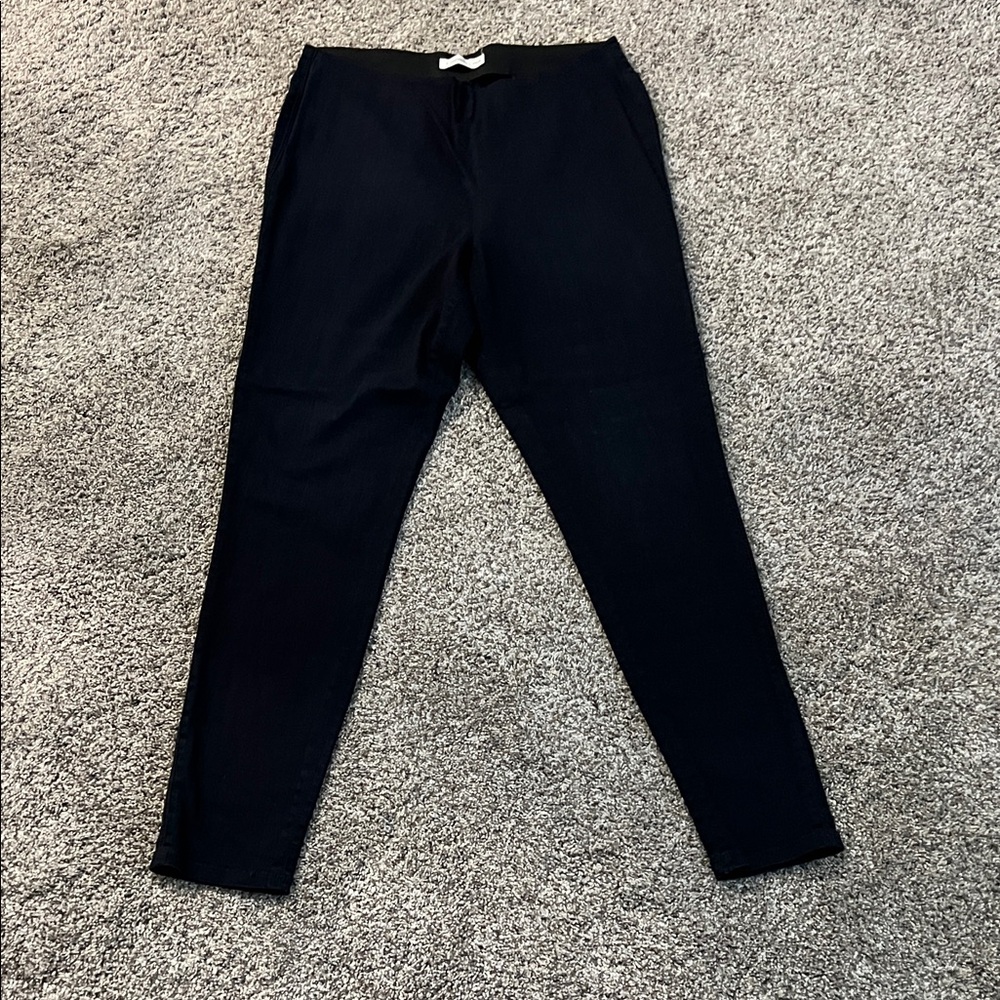 Coldwater Creek Dark Denim Dress Leggings